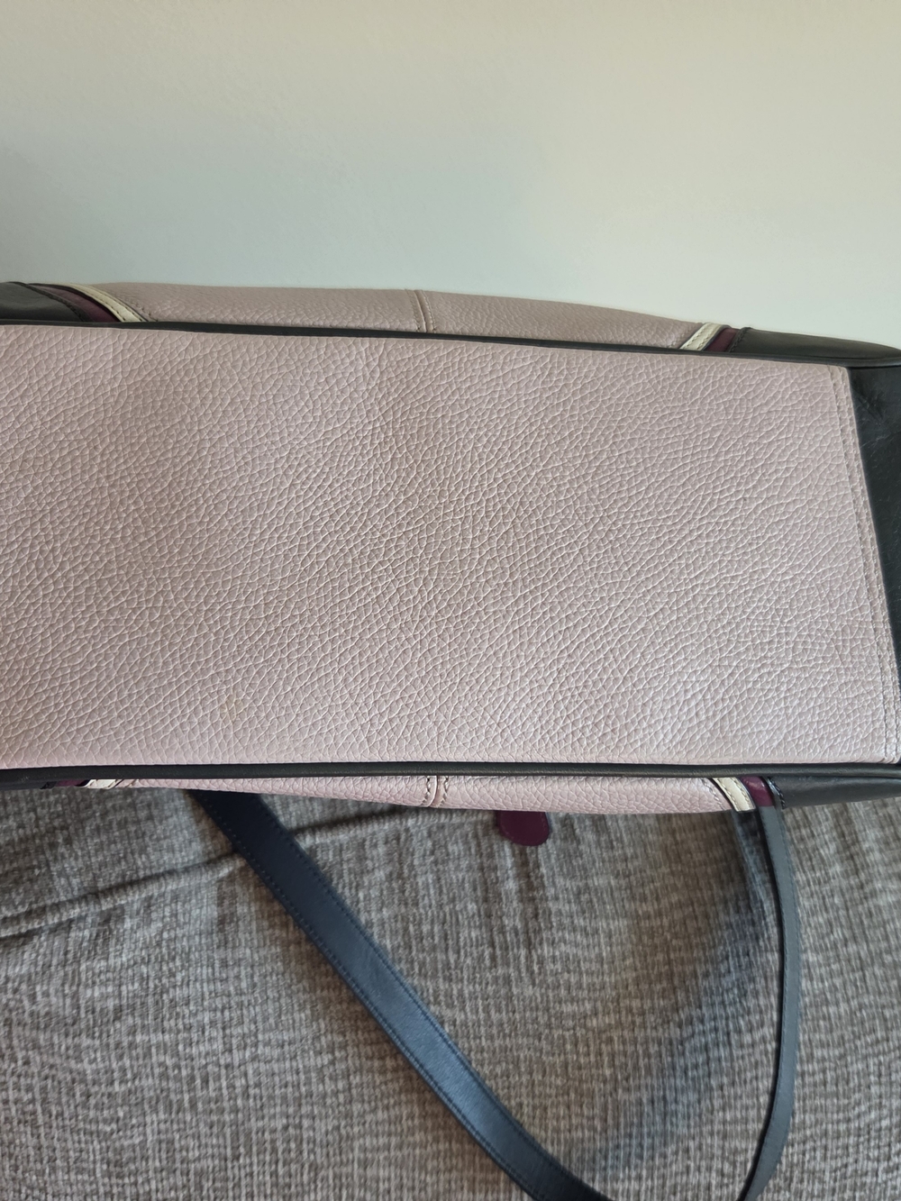 Coach Laura Spectator Pebbled Leather Shoulder Bag (Style #F15145) - Picture 5 of 10